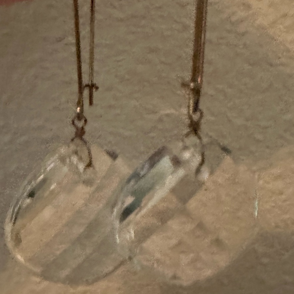 Vintage Anthropologie-Crystal Earrings